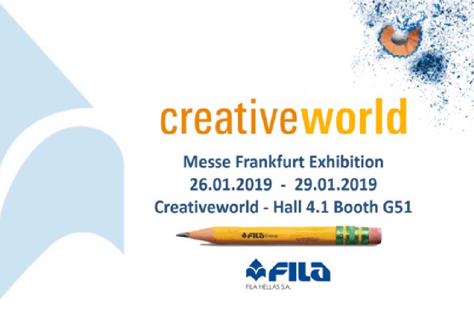 Fila Hellas will participate in Creativeworld 2019!
