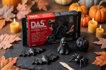 DIY Halloween: Νυχτερίδες και Αράχνες με τον Νέο Μαύρο Πηλό DAS