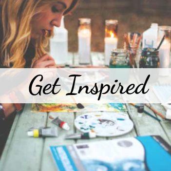 GET INSPIRED  Be inspired by art articles, tutorials, art videos and email us if you are an artist.