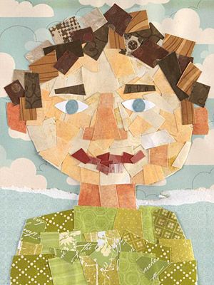 c52f1080552e94578f009714c679a6d3 fathers day crafts collage portrait