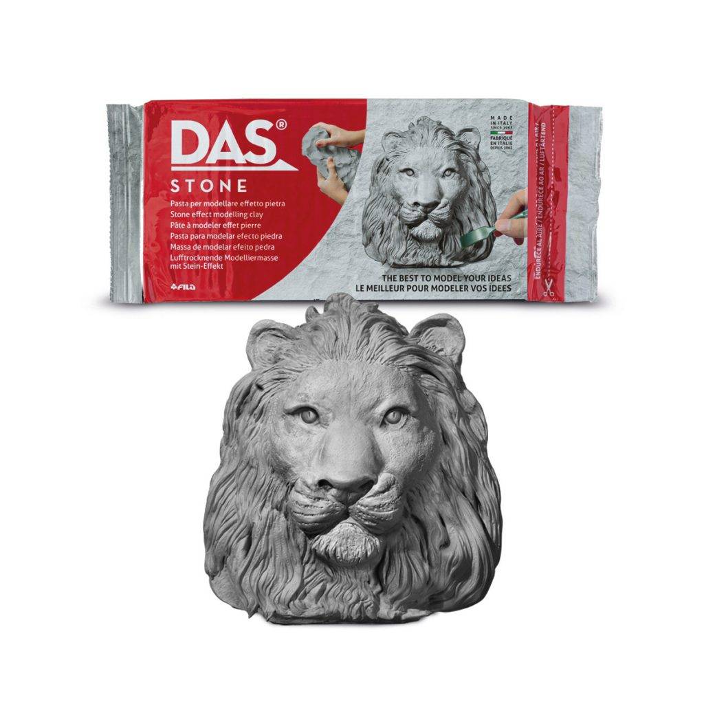 Modelling clay: DAS Modelling Clay Grey Stone 1kg