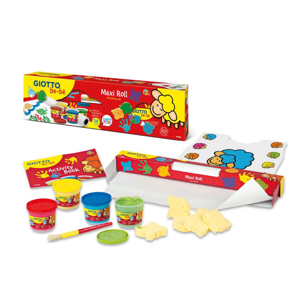 Baby creative sets: Giotto be-bè Maxi Roll Painting Set