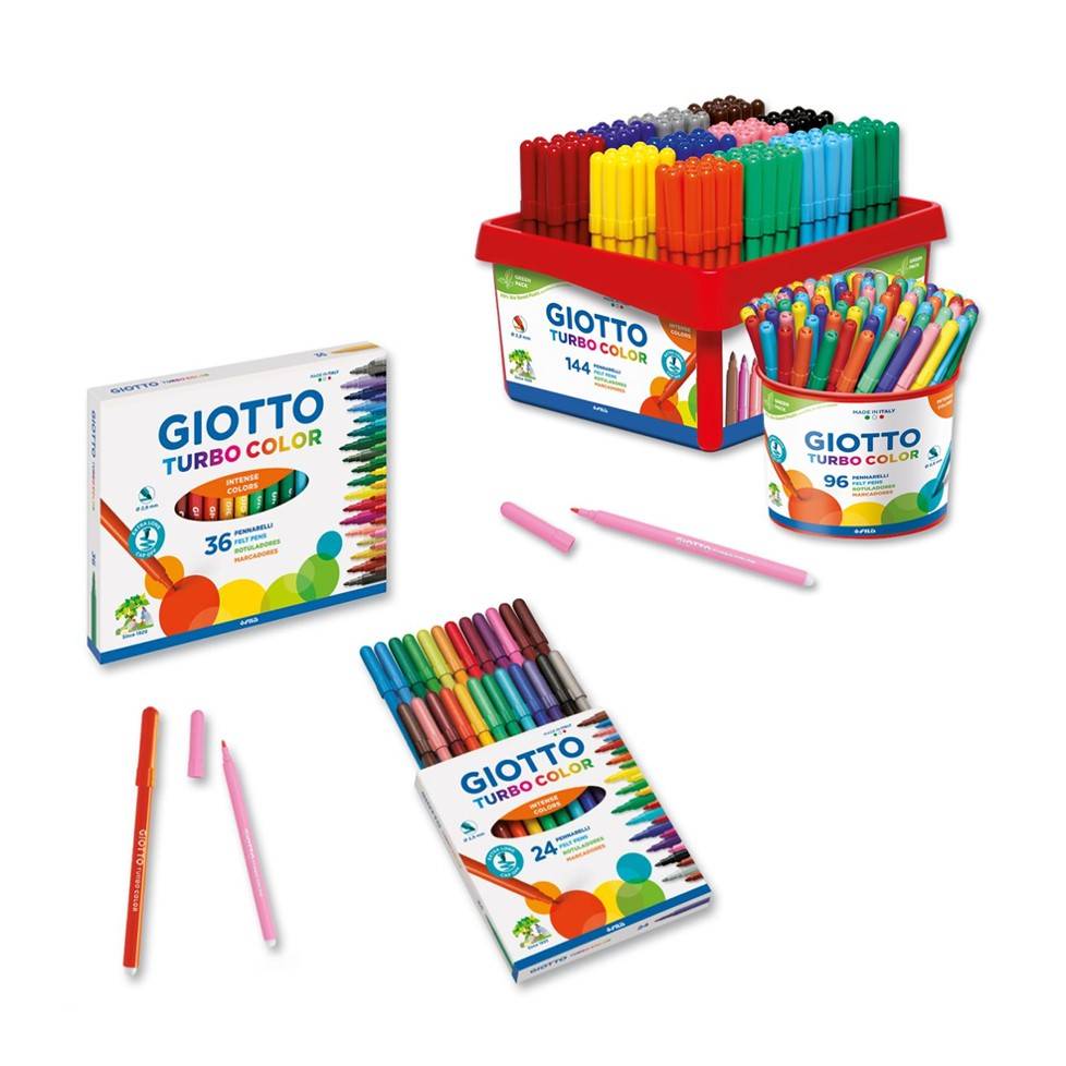 Felt-tip pens: Giotto Turbo Color