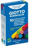 Giotto Robercolor Κιμωλίες 10τμχ - Διάφορα Χρώματα
